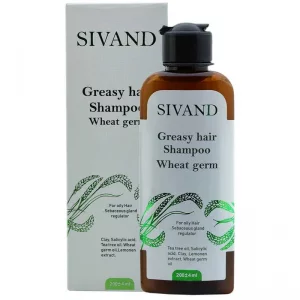 شامپو موی چرب حاوی جوانه گندم سیوند