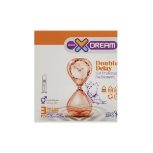 کاندوم ایکس دریم مدل Double Delay بسته 3 عددی
