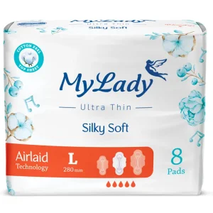 نوار بهداشتی خیلی نازک 8 عددی L مای لیدی