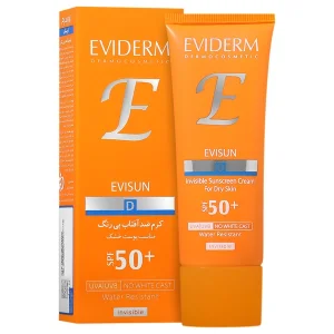 کرم ضد آفتاب بی رنگ اوی سان پوست خشک +SPF50 اویدرم