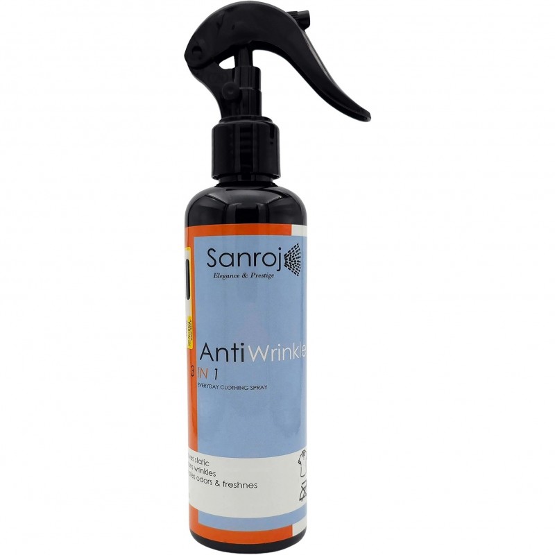 محلول نرم‌کننده و از بین برنده چین‌وچروک لباس سانروژ 250 میل