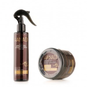 پک ماسک مو و اسپری دو فاز هانادی