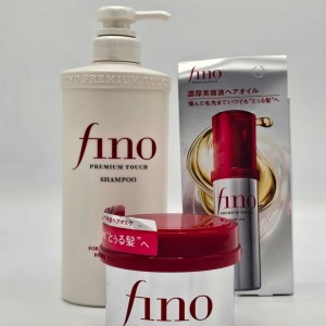 پک احیا کننده مو فینو ( شیسیدو) شامپو + ماسک مو + روغن مو fino