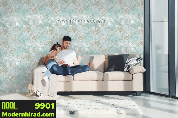آلبوم کاغذ دیواری گل GOOL کد 9901