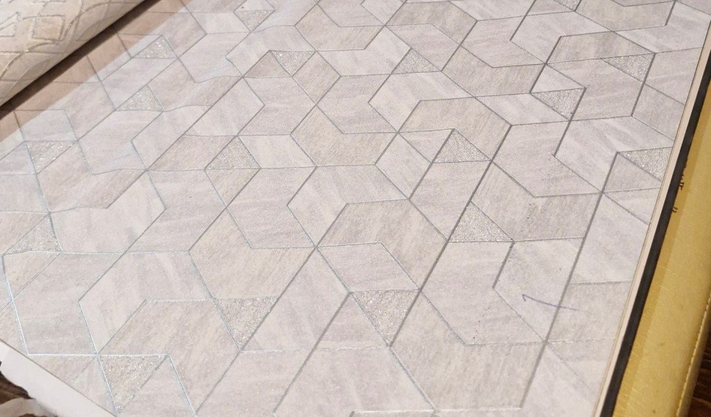 کاغذ دیواری طرح مشبک