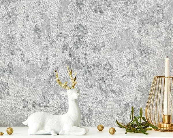 آلبوم کاغذدیواری کربن1 طرح پتینه نقره‌ای کد ۱۰۰۰۹