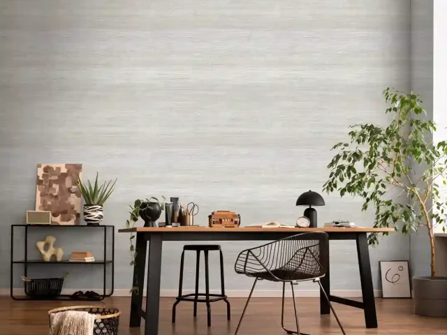 آلبوم کاغذدیواری کربن 1 طرح بافت نقره‌ای کد ۱۰۰۸۸