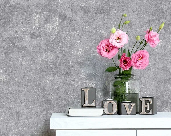 آلبوم کاغذدیواری کربن 1 طرح پتینه خاکستری کد ۱۰۱۱۹