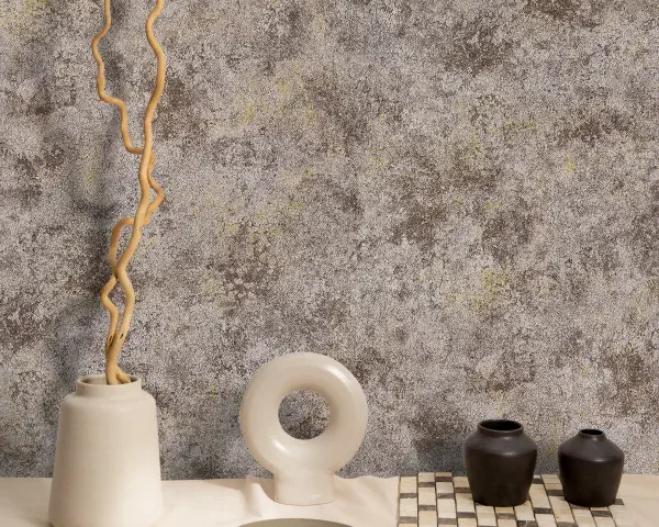 کاغذ دیواری کربن2/carbon طرح پتینه قهوه‌ای / عنابی کد ۱۰۱۹۷