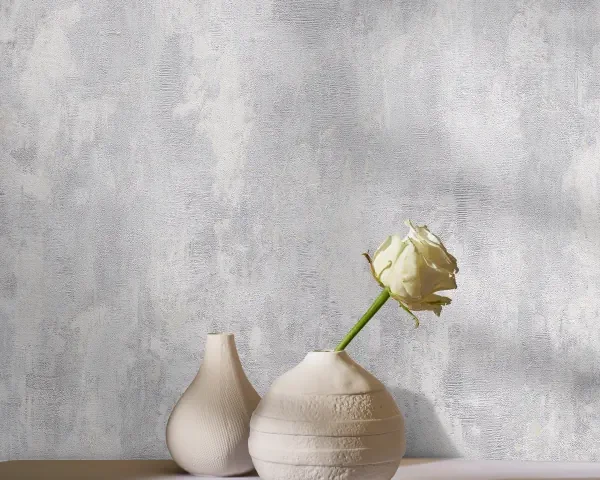 کاغذ دیواری کربن2/carbon طرح پتینه نقره‌ای کد ۱۰۲۲۵