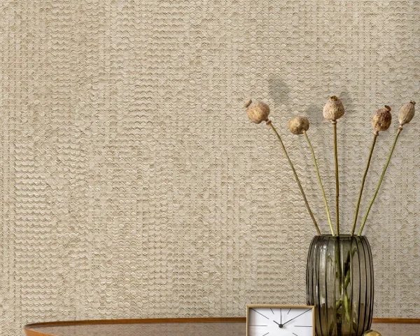 کاغذ دیواری کربن 3/carbon3 طرح بافت کرم کد ۱۰۲۵۶