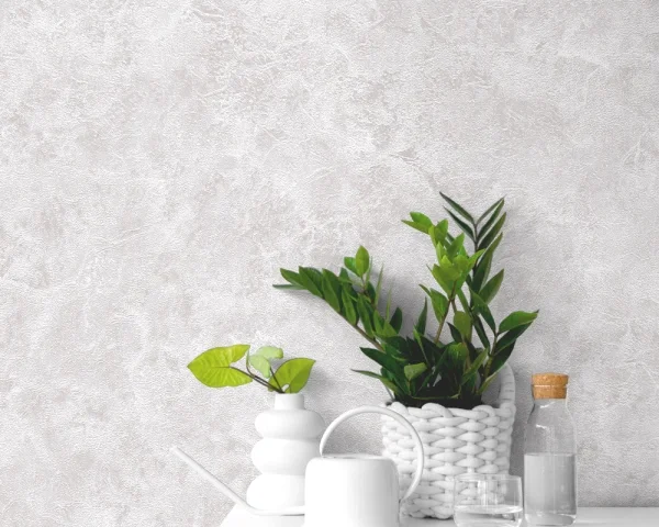 کاغذ دیواری کربن 3/carbon3 طرح پتینه نقره‌ای کد ۱۰۲۷۳