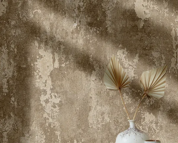 کاغذ دیواری کربن 3/carbon3 طرح پتینه قهوه ای کد ۱۰۳۰۳