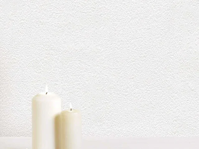 کاغذ دیواری هاش دو او H2O طرح ساده سفید / کد 902W