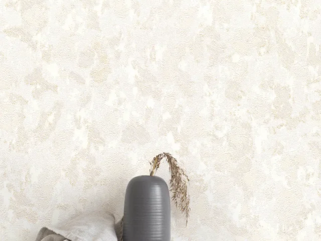 کاغذ دیواری هاش دو او H2O طرح بافت کرم / کد 910C