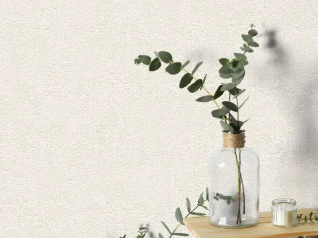 کاغذ دیواری هاش دو او H2O طرح ساده کرم / کد 912C