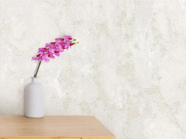 کاغذدیواری هاش دو او H2O طرح بافت کرم کد 931C