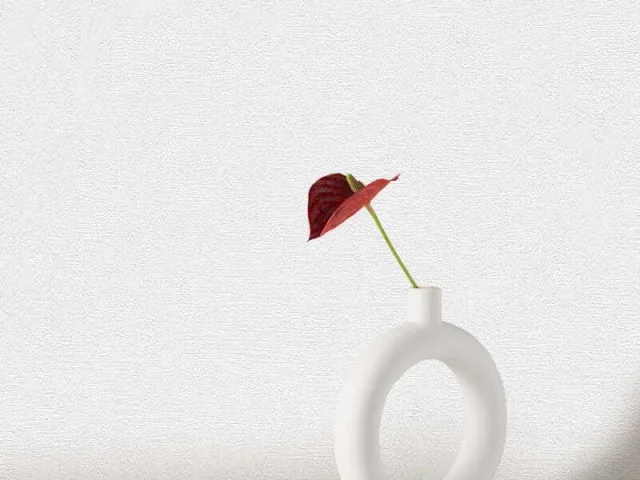 کاغذدیواری هاش دو او H2O طرح ساده سفید کد 934W