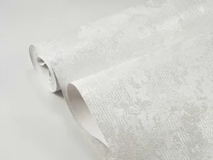 آلبوم کاغذ دیواری کربن 1 طرح پتینه سفید کد ۱۰۰۰۵