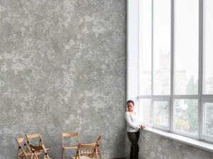 آلبوم کاغذدیواری کربن1 طرح پتینه خاکستری کد ۱۰۰۱۰