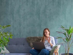 آلبوم کاغذدیواری کربن 1 طرح بافت سبز کد ۱۰۰۳۳