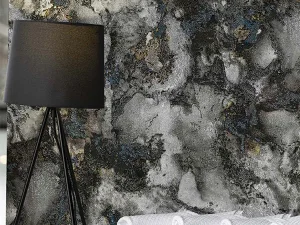 آلبوم کاغذدیواری کربن 1طرح پتینه مشکی کد ۱۰۰۳۷