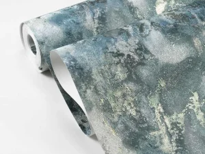 آلبوم کاغذدیواری کربن 1طرح پتینه آبی کد ۱۰۰۴۹