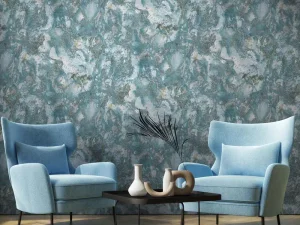 آلبوم کاغذدیواری کربن 1طرح پتینه آبی کد ۱۰۰۴۹