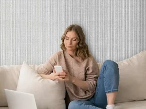 آلبوم کاغذدیواری کربن 1 طرح بافت خاکستری کد ۱۰۰۵۵