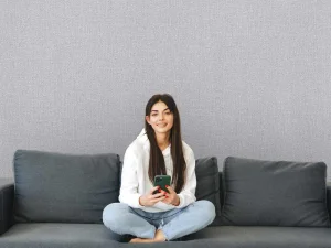 آلبوم کاغذدیواری کربن 1 طرح جودون نقره‌ای کد ۱۰۰۶۸