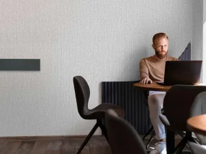 آلبوم کاغذدیواری کربن 1طرح جودون نقره‌ای کد ۱۰۰۷۳