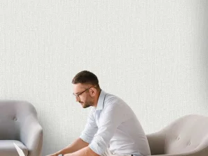 آلبوم کاغذدیواری کربن 1 طرح جودون سفید کد ۱۰۰۷۴