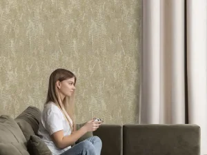 آلبوم کاغذدیواری کربن 1 طرح پتینه قهوه‌ای کد ۱۰۰۷۵