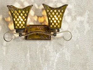 آلبوم کاغذدیواری کربن 1 طرح پتینه قهوه‌ای کد ۱۰۰۷۶