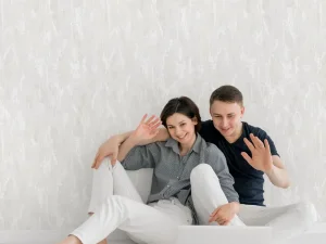 آلبوم کاغذدیواری کربن 1 طرح پتینه کرم کد ۱۰۰۷۹