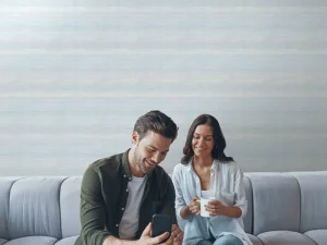 آلبوم کاغذدیواری کربن 1 طرح بافت آبی کد ۱۰۰۹۴