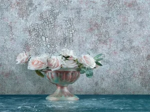 آلبوم کاغذدیواری کربن 1 طرح پتینه آبی کد ۱۰۰۹۹