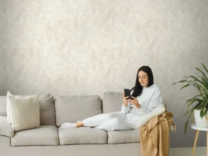 آلبوم کاغذدیواری کربن 1 طرح پتینه کرم کد ۱۰۱۰۳