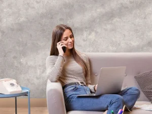 آلبوم کاغذدیواری کربن 1 طرح پتینه قهوه‌ای کد ۱۰۱۱۱