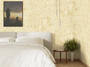 کاغذ دیواریکربن2/ carbon2 طرح پتینه قهوه‎‌ای کد ۱۰۱۲۹