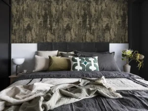 کاغذ دیواریکربن2/ carbon2 طرح پتینه قهوه‎‌ای کد ۱۰۱۳۳