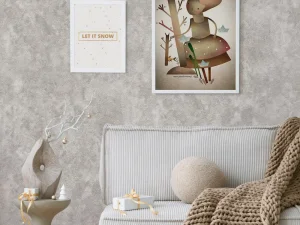 کاغذ دیواریکربن2/ carbon2 طرح بافت نقره‌ای کد ۱۰۱۵۵