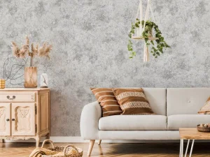 کاغذ دیواریکربن2/carbon طرح پتینه نقره‌ای کد ۱۰۱۸۶