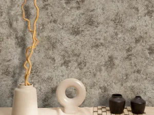 کاغذ دیواری کربن2/carbon طرح پتینه قهوه‌ای / طلایی کد ۱۰۱۹۶