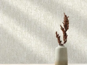 کاغذ دیواری کربن2/carbon طرح بافت سفید / کرم کد ۱۰۲۰۳
