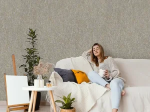 کاغذ دیواریکربن2/carbon طرح بافت طلایی کد ۱۰۲۰۹