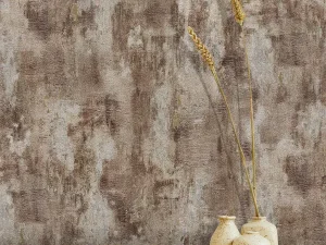 کاغذ دیواری کربن2/carbon طرح پتینه قهوه‌ای کد ۱۰۲۳۰