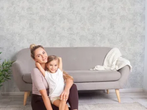 کاغذ دیواری کربن 3/carbon3 طرح پتینه خاکستری کد ۱۰۲۴۱