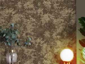 کاغذ دیواریکربن 3/carbon3 طرح پتینه قهوه‌ای کد ۱۰۲۴۹