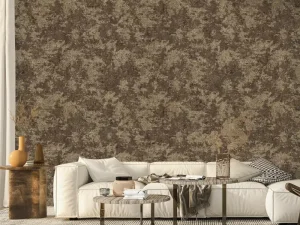 کاغذ دیواریکربن 3/carbon3 طرح پتینه قهوه‌ای کد ۱۰۲۴۹